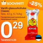 Vanilli-glasuurkohuke Classic