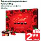 Šokolaadikompvek Bukett,
Kalev, 437 g
