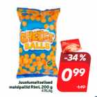 Juustumaitselised
maisipallid Rimi, 200 g