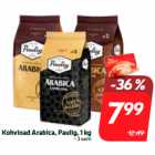 Kohvioad Arabica, Paulig, 1 kg