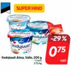 Kodujuust Alma, Valio, 200 g