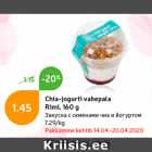 Закуска с семенами чиа и йогуртом