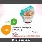 Allahindlus - Chia-joguri vahepala
Rimi, 160 g
