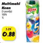 Multimahl Kean (5-puuvilja) 100% 1l