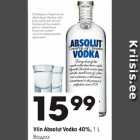 Allahindlus - Viin Absolut Vodka