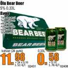 Allahindlus - Õlu Bear Beer