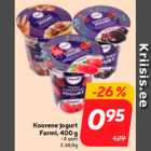 Сливочный йогурт
Farmi, 400 г