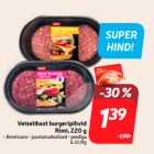 Котлеты из говядины
Rimi, 220 г