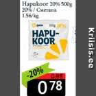Hapukoor 20% 500g
 