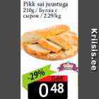 Pikk sai juustuga
210g 