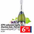 Alkohol - KPN vahuvein Sigillo Blu, Martini Asti, 750 ml