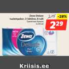 Zewa Deluxe
tualettpaber, 3-kihiline, 8 rulli