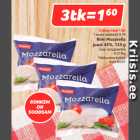 Rimi Mozarella
 juust 45%, 125 g
