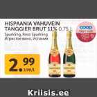 HISPAANIA VAHUVEIN
TANGGIER BRUT 11% 0,75 L