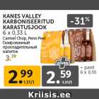 Allahindlus - KANES VALLEY
KARBONISEERITUD
KARASTUSJOOK