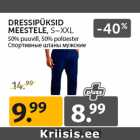 Allahindlus - DRESSIPÜKSID
MEESTELE, S–XXL