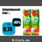 Овощной сок
Cido 1л