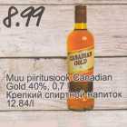 Muu piiritusjook Canadian Gold