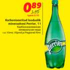 Allahindlus - Karboniseeritud looduslik
mineraalvesi Perrier, 1 l