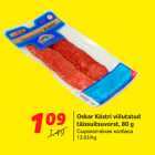 Allahindlus - Oskar Köstri viilutatud
täissuitsuvorst, 80 g