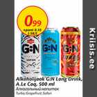 Allahindlus - Alkoholijook G:N Long Drink, A.Le Coq, 500 ml