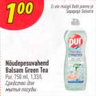 Nõudepesuvahend Balsam Green Tea