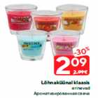 Lõhnaküünal klaasis

