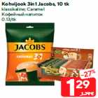 Kohvijook 3in1 Jacobs, 10 tk

