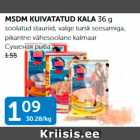 MSDM KUIVATATUD KALA 36 G
