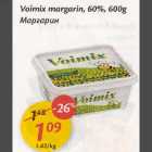 Allahindlus - Voimix margarin, 60%, 600g
