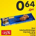 Rimi
šokolaaditükkidega
küpsised, 