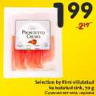 Selection by Rimi viilutatud
kuivatatud sink, 