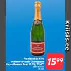 Allahindlus - Prantsusmaa KPN
kvaliteetvahuvein Champagne
Veuve Doussot Brut, 12,5%, 75 cl**