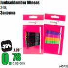 Allahindlus - Juukseklamber Mineas
24tk