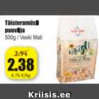 Täisteramüsli puuvilja