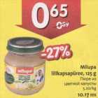 Milupa lillkapsapüree