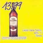 Alkohol - Liköör Vana Tallinn