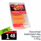 Paneeritud
hakkšnitsel 400g
