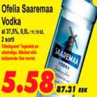 Alkohol - Ofelia Saaremaa Vodka