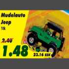 Allahindlus - Mudelauto Jeep