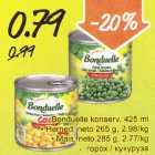 Allahindlus - Bonduelle konserv, 425 ml