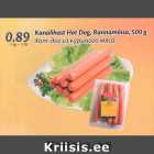 Allahindlus - Kanalihas Hot-Dog, Rannamõisa, 500 g