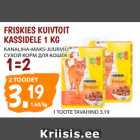 Allahindlus - FRISKIES KUIVTOIT
KASSIDELE 1 KG