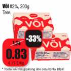 Või 82%, 200 g Tere