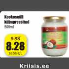 Allahindlus - Kookoseõli külmpressitud 500 ml