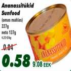 Allahindlus - Ananassitükid Sunfood 