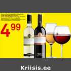 Itaalia kaitstud geograafilise tähisega vein Zonin Pinot Grigio IGT 12% või Itaalia kaitstud päritolunimetusega vein Zonin Valpolicella DOC 12%, 75 cl