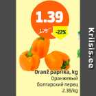 Oranž paprika, kg