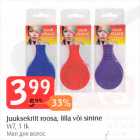 Juuksekriit roosa, lilla või sinine W7, 1 tk
