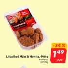 Lihapihvid Maks & Moorits, 400 g